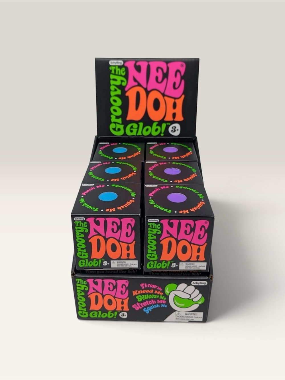 AUTHENTIC Needoh The Groovy Glob Schylling Squishy